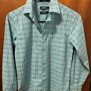 Boys Izod button up excellent conditions medium 10-12